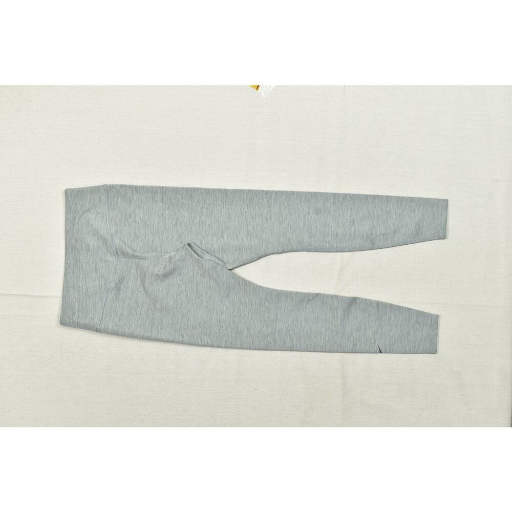 Nike Dri-Fit Women's Medium Grey Heather Performance Training Leggings Polyester - Picture 8 of 8